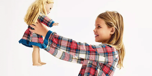 Matching Girl & Doll Pajamas from $7.49 on Kohls.online (Reg. $25)