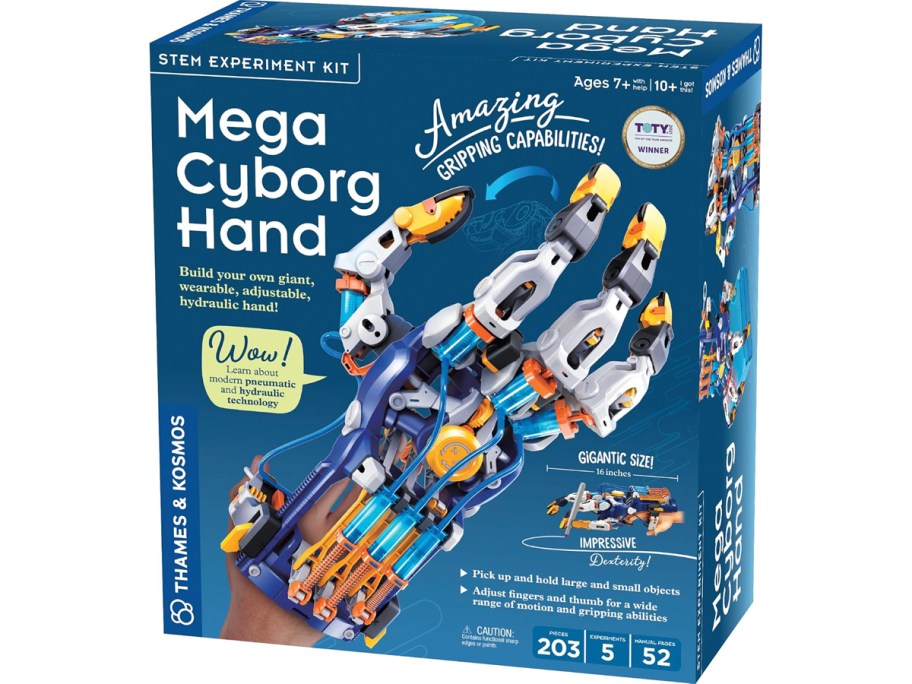 mega cyborg hand box