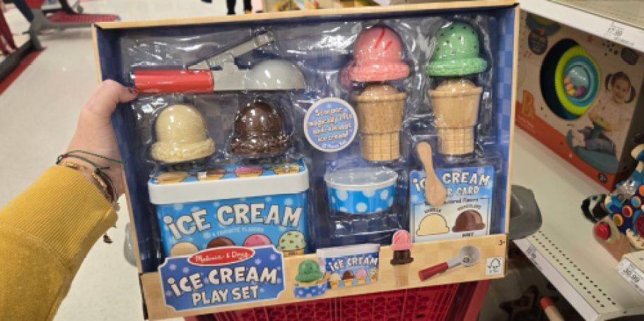 GO! Melissa & Doug Ice Cream Set Only $15 at Target (Reg. $33)