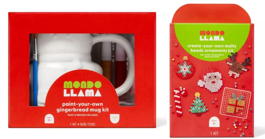 mondo llama craft kit stock images