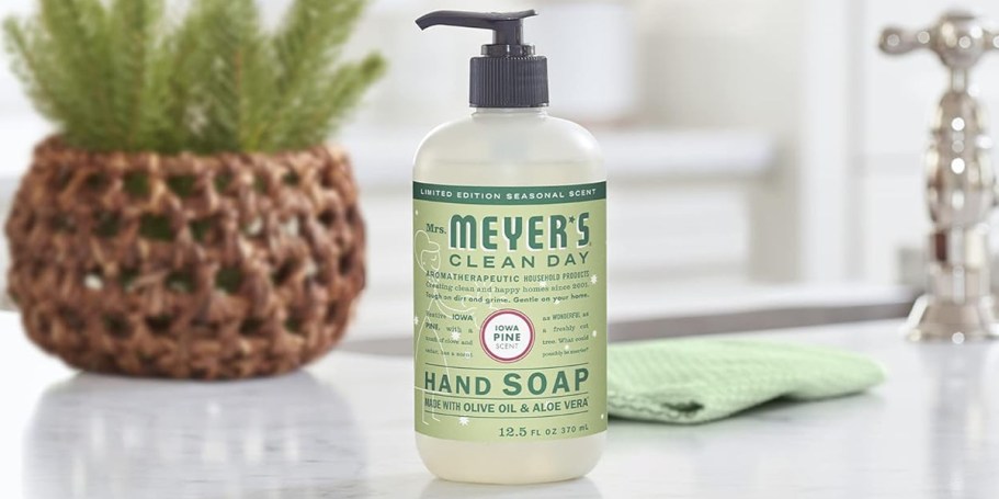 Mrs. Meyer’s Hand Soap 3-Pack Only $7 Shipped on Amazon (Reg. $22)