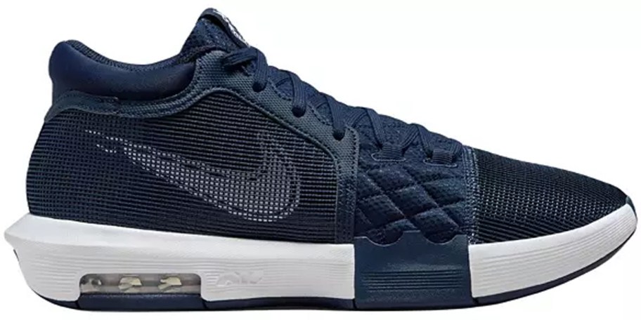 dark blue nike shoe 