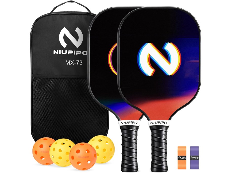 niupipo Pickleball Paddles Set of 2 MX-73