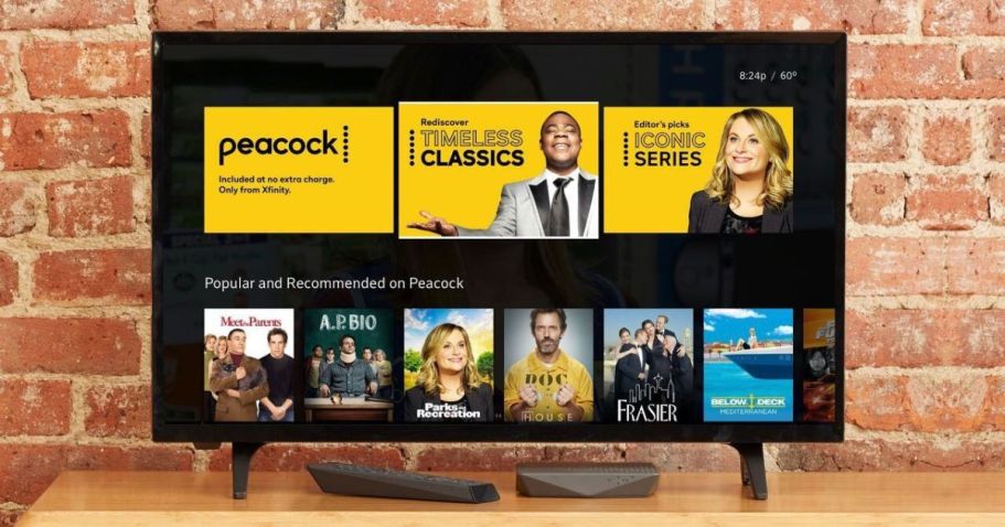 Peacock Premium TV 1-Year Subscription Only $29.99 (Reg. $80) | Watch Live Sports, Movies & More!