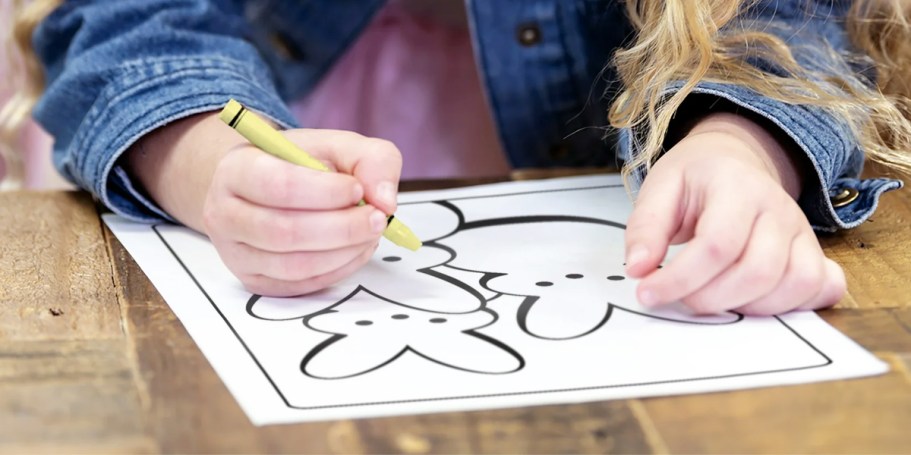 Jumbo Coloring Books Just $1 on Walmart.online (Perfect for Easter Baskets!)