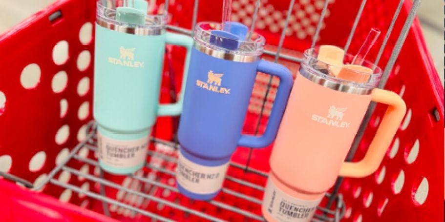 NEW Stanley Tumblers Spotted at Target (We Love the Pastels!)