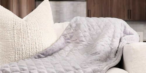 Sunbeam Heated Throw Blanket Just $19.97 on Walmart.online (Regularly $70)