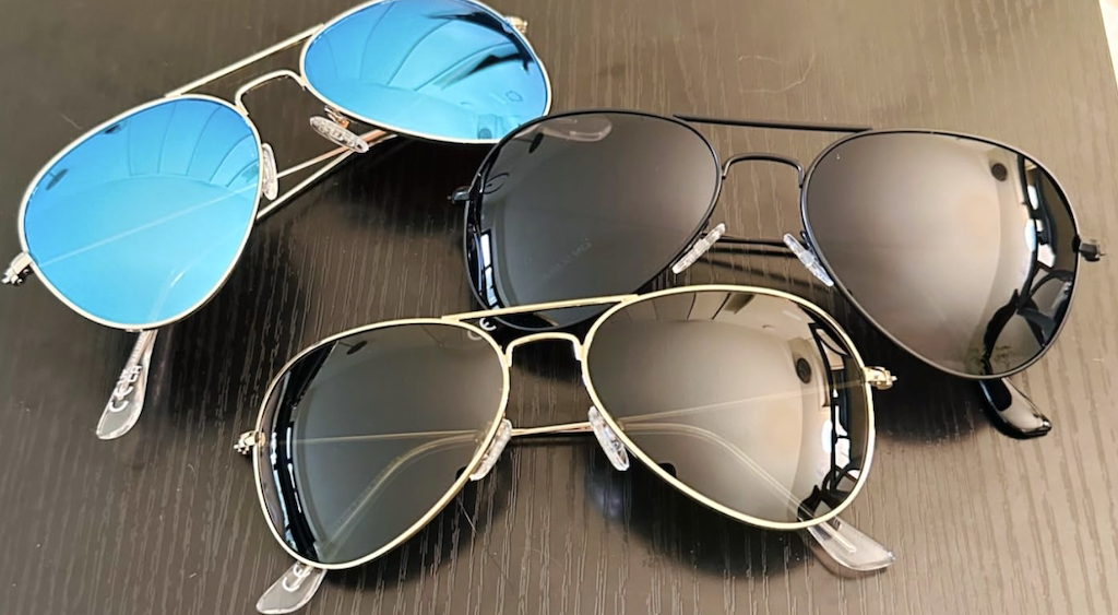 Classic Aviator Sunglasses 3-Pack Just $16.99 on Amazon | Almost 10K 5-Star Reviews