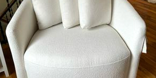 Beautiful by Drew Barrymore Swivel Chair $198 Shipped on Walmart.online (Reg. $298)