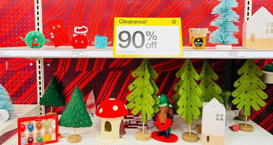 RUN! 90% Off Target Christmas Clearance Spotted In-Store (Scan for Hidden Deals!)