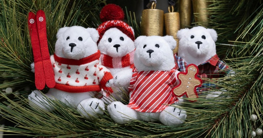 FREE Target Holiday Bear Giveaway Event from 11:30PM – 3:30PM (Today & Tomorrow)