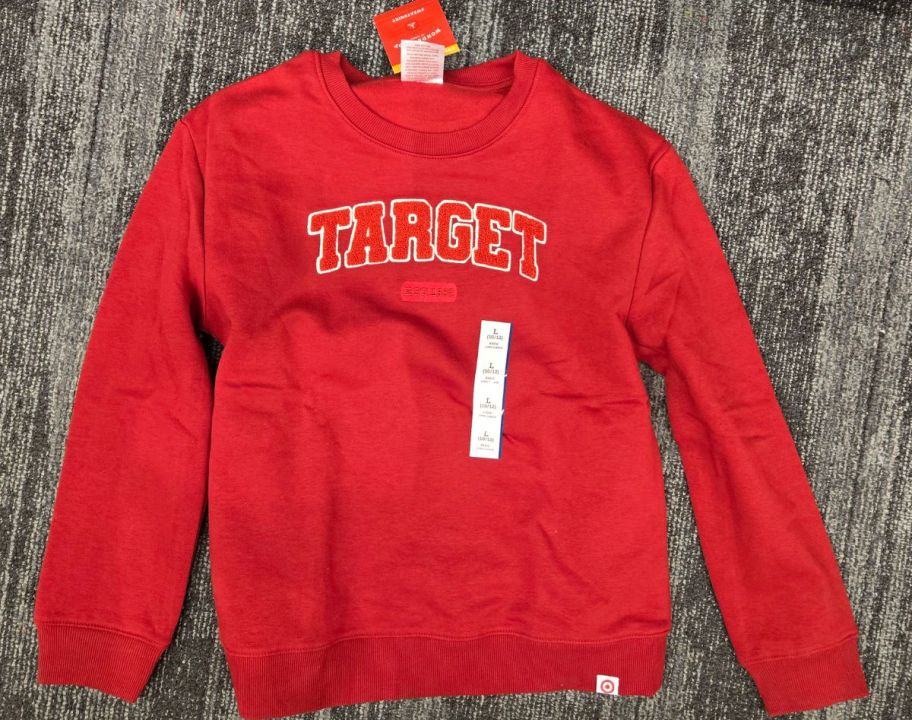 kids target matching family sweatshirt