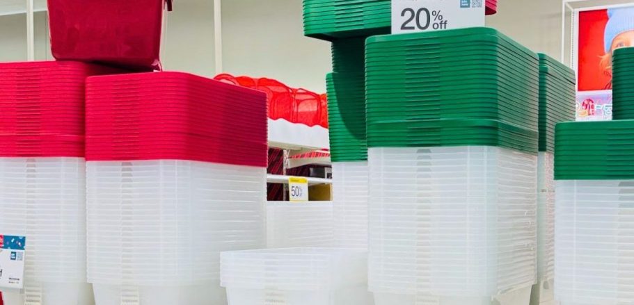 Target Storage Bins & Totes from $3!