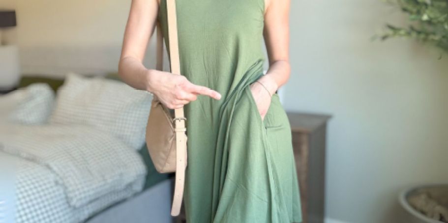 Walmart Time and Tru Swing Dress Only $9.98 (It Has Pockets!)
