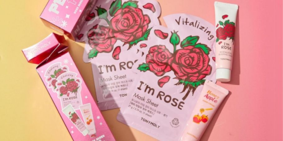 TONYMOLY 4-Piece Sheet Mask Gift Set Just $7 on Amazon | Perfect for Galentine’s Day