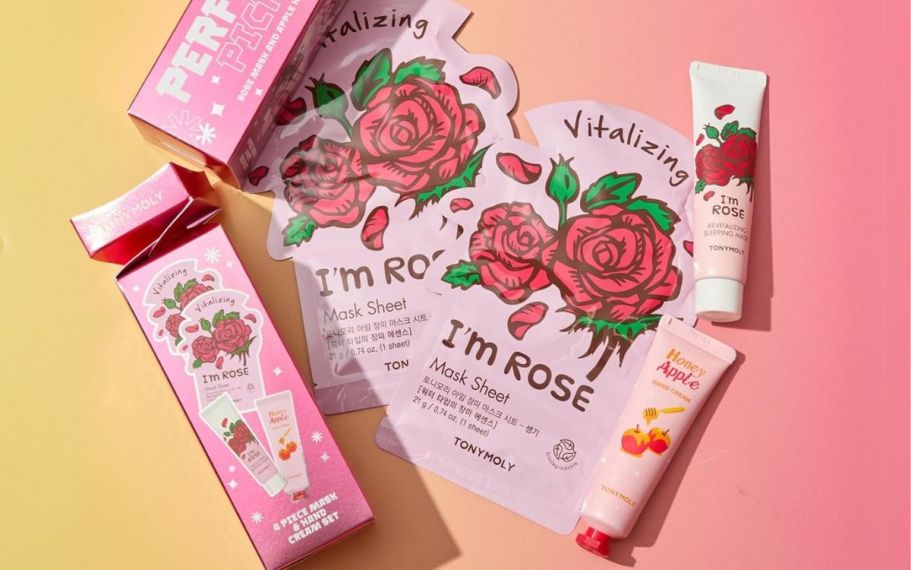 TONYMOLY 4-Piece Sheet Mask Gift Set Just $7 on Amazon | Perfect for Galentine’s Day