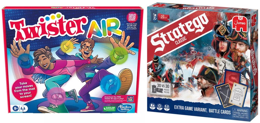 twister air and stratego games 