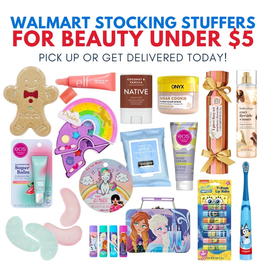 walmart stocking stuffers for beauty under $5