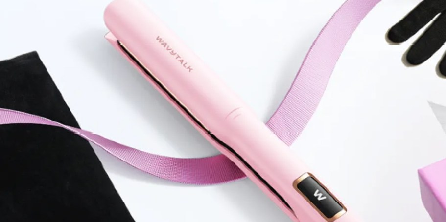 Flat Iron Just $21.69 on Amazon (Reg. $60) | Straightens & Curls Hair