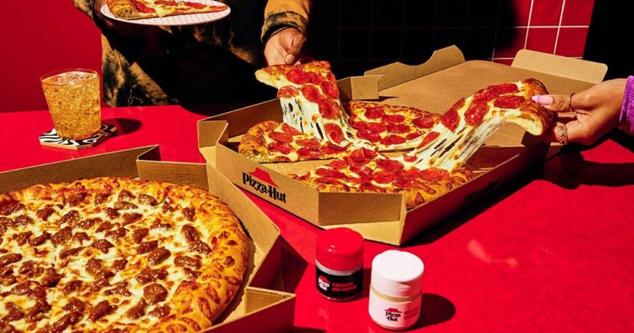 BOGO Free Pizza Hut Large Pizzas