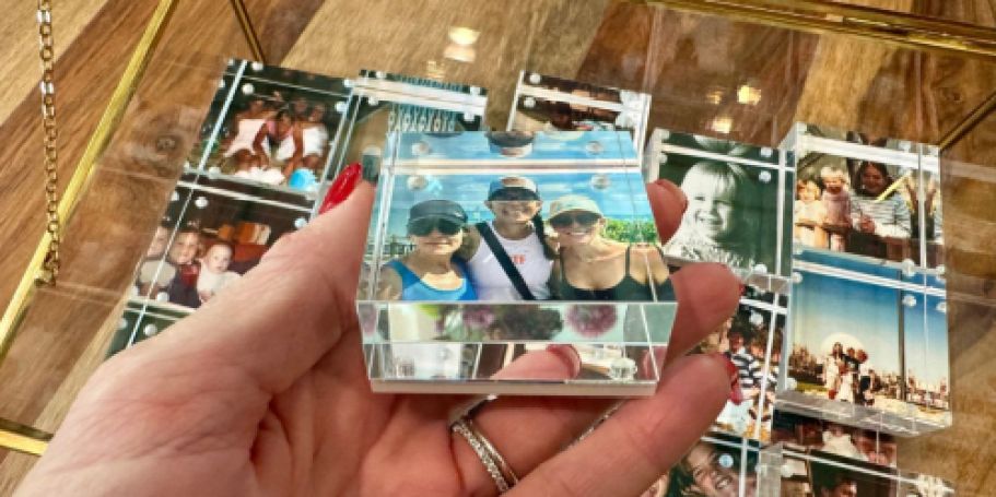 Walgreens Acrylic Photo Blocks Buy 1, Get 2 Free Sale w/ Same Day Pickup – Just $3.33 Each