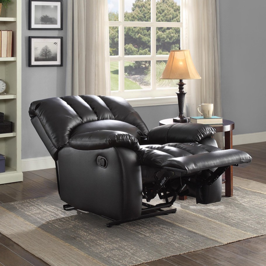 Mainstays Faux Leather Small Space Recliner ONLY $149 Shipped on Walmart.online (Regularly $298)