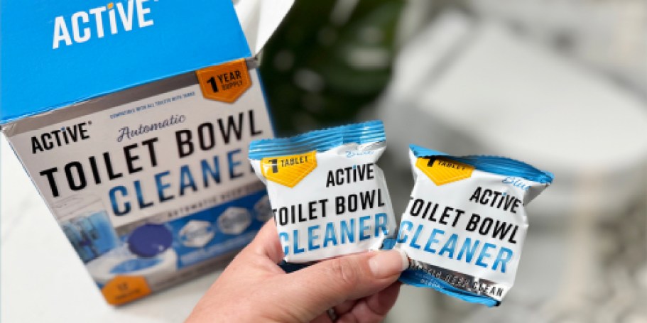 Active Toilet Bowl Cleaner One-Year Supply Just $11 Shipped on Amazon