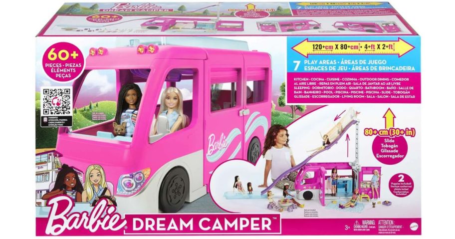 Barbie Doll DreamCamper Van Playset