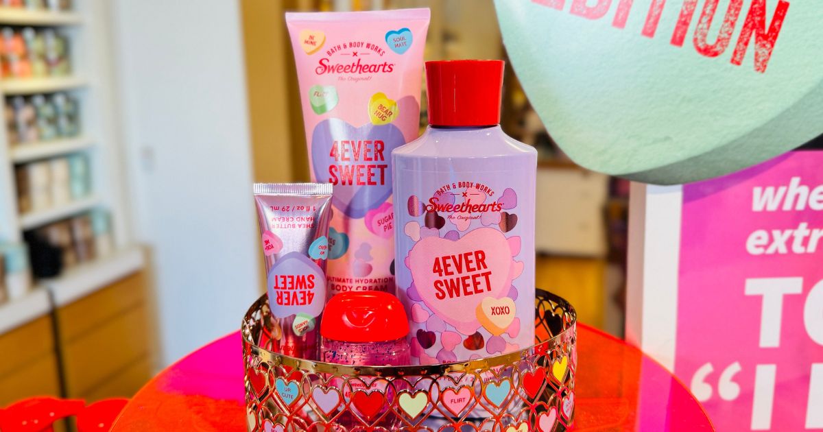 Bath & Body Works Valentine’s Day Collection | NEW Sweethearts Body Care & More