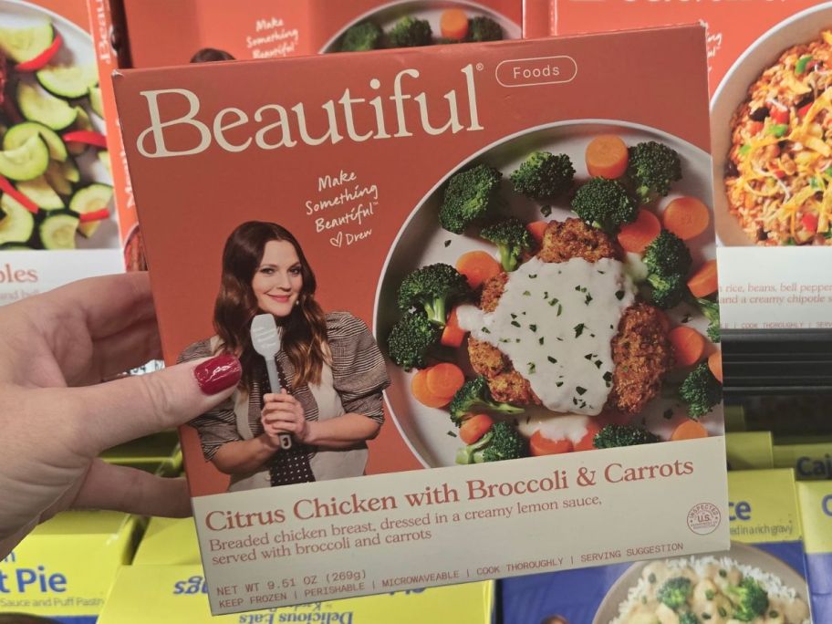 Beautiful by Drew Barrymore Frozen Meal - Citrus Chicken w/ Broccoli & Carrots