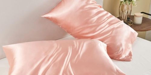 GO! Satin Pillowcase 2-Pack JUST $3 Shipped for Amazon Prime Members