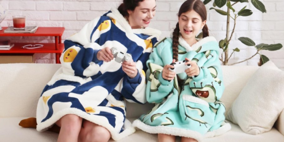 *HOT* Wearable Blanket Hoodies from $6.99 on Amazon (Regularly $31)