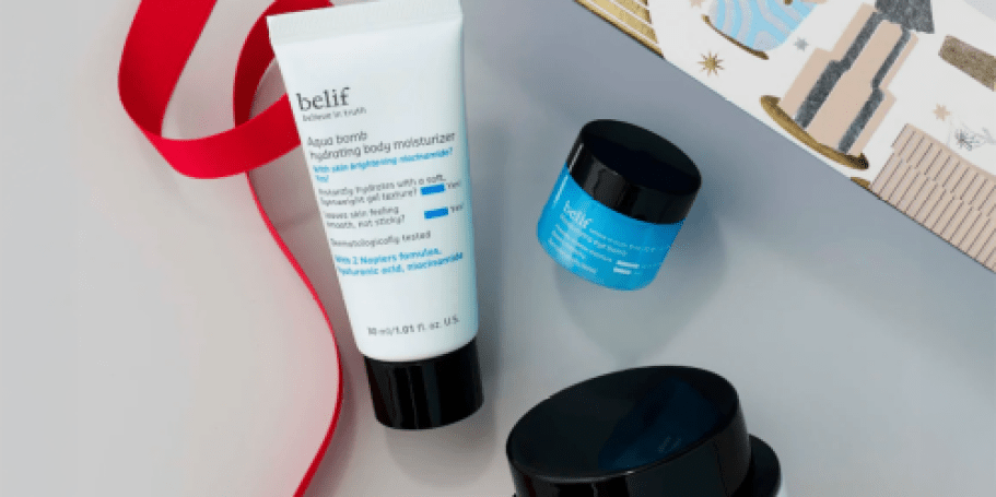 belif Holiday 3-Piece Gift Set ONLY $15.20 (Regularly $38!) – Buy Two and Get Free shipping!