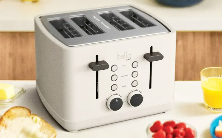 Bella Toaster Only $19.99 Shipped (Regularly $80) | Gluten Free Setting!