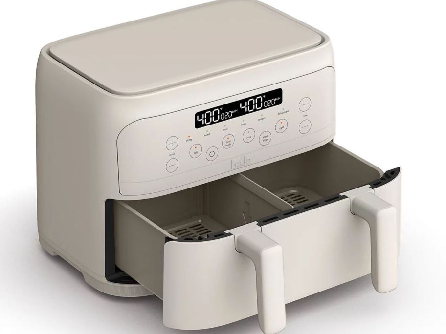 Bella Trizone 4-Qt. Extra-Large Nonstick Air Fryer