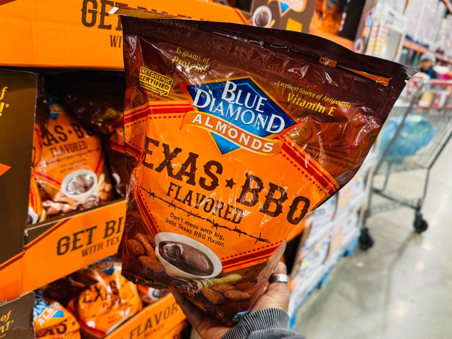 Blue Diamond Texas BBQ Almonds 45oz Bag