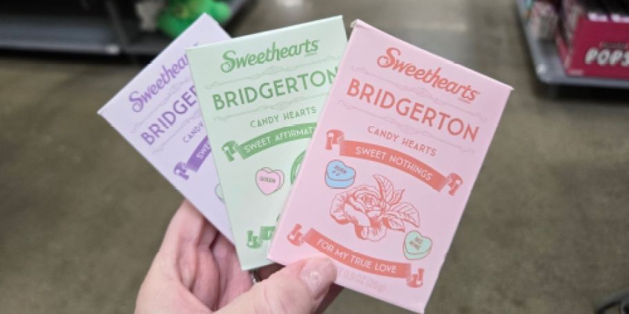 New Bridgerton Collection Sweethearts Conversation Hearts Only $1 at Walmart