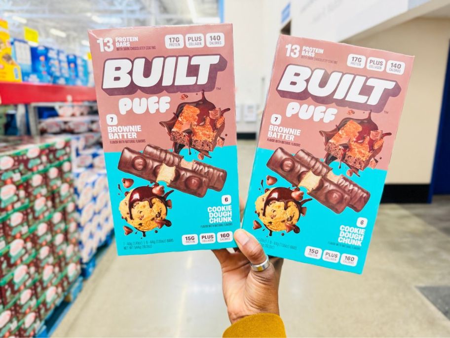 Built Bar Puff & Chunk Protein Bars 13-Count Variety Pack