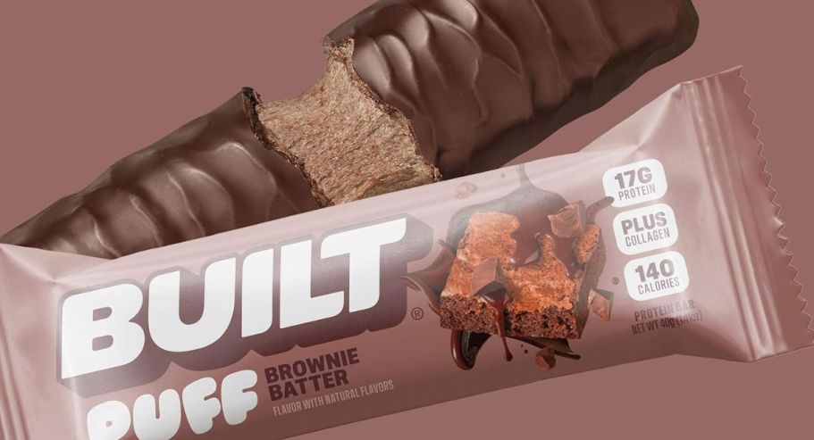 Built Puff & Chunk Protein Bars 13-Count Variety Pack Just $15.94 on Sam’sClub.online