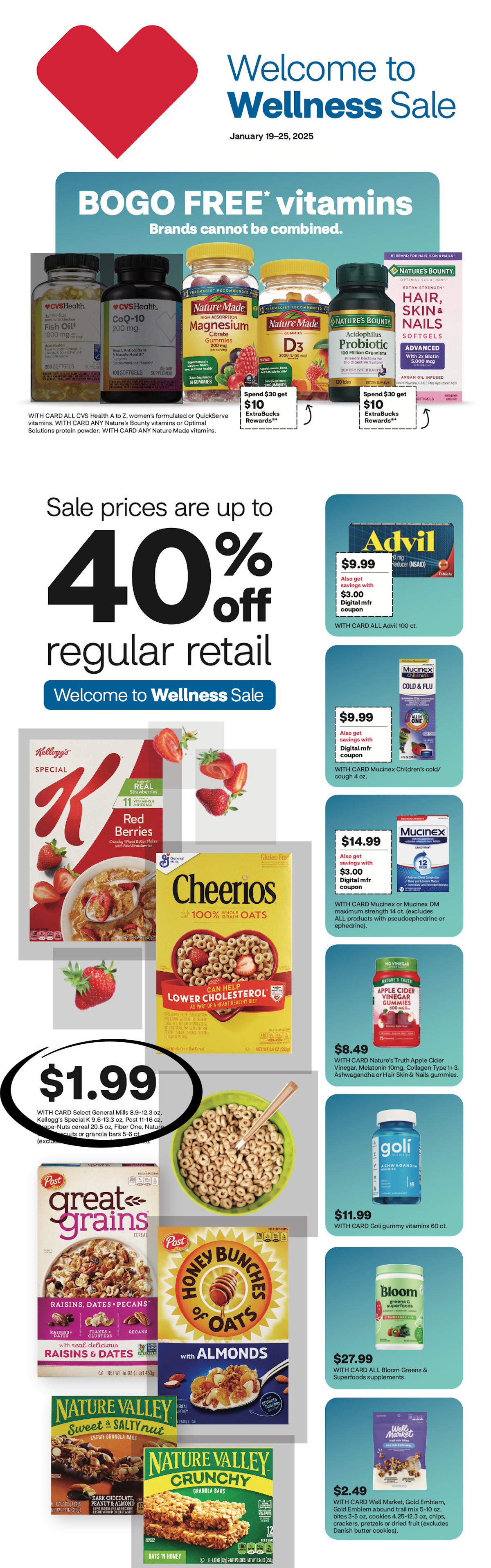 page from CVS ad