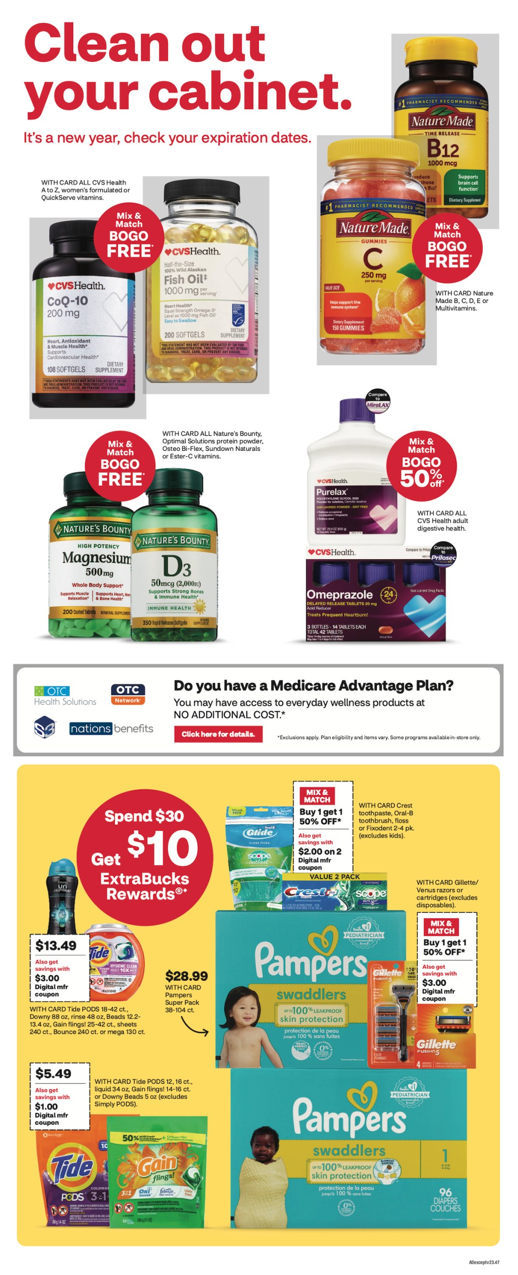 page from CVS ad