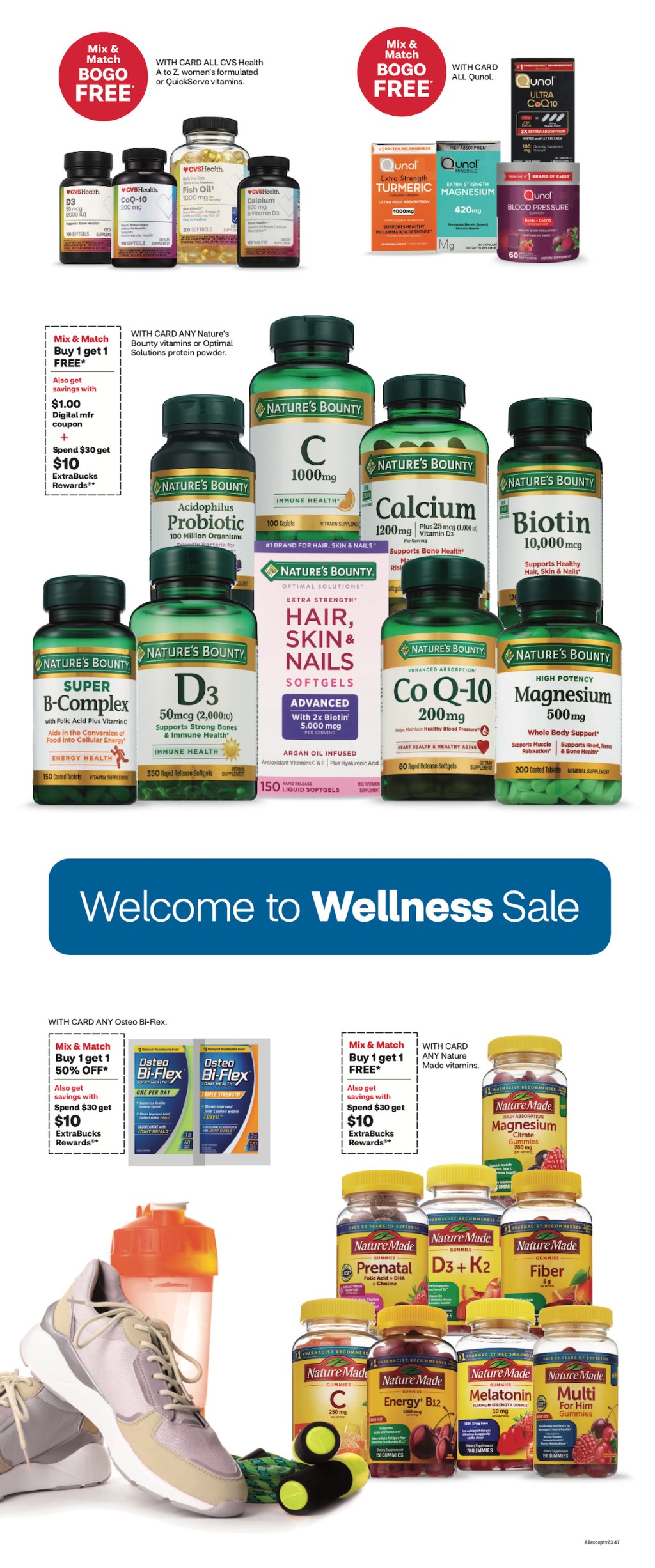 page from CVS ad