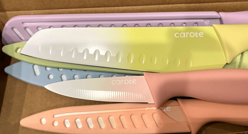 Carote knives set 