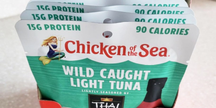 Chicken of the Sea Tuna Packets 12-Count Just $8.62 Shipped on Amazon