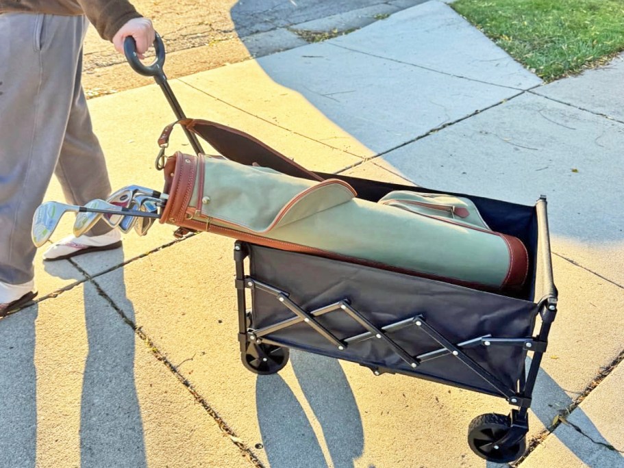 Collapsible Foldable Wagon Only $34.99 Shipped on Amazon (Regularly $110)