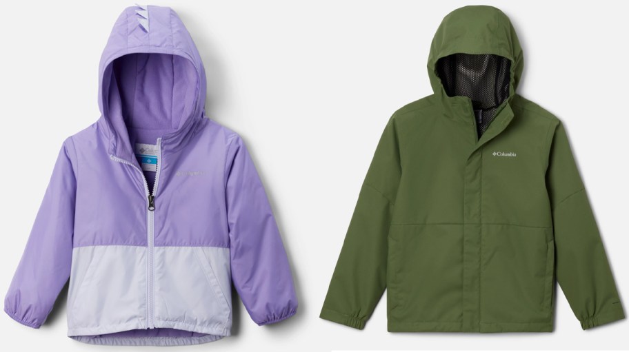 Columbia Toddler Kiddiwibbit Jacket and Boys Hikebound II Jacket