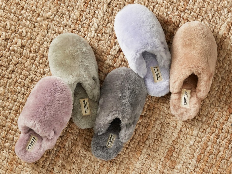 Dearfoams Women’s Fireside Slippers Only $19.99 Shipped (Regularly $79)