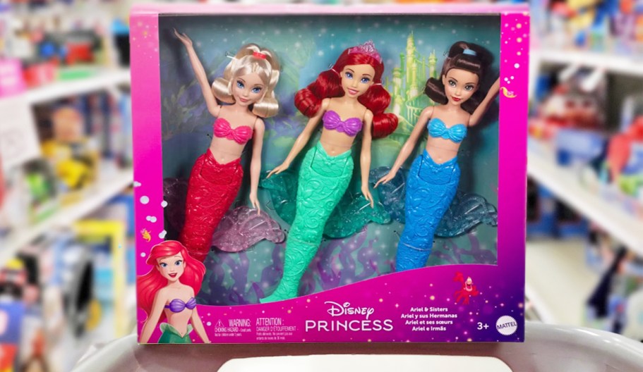 Disney Princess Mermaid Dolls 3-Pack Only $16.49 on Target.online (Regularly $33)