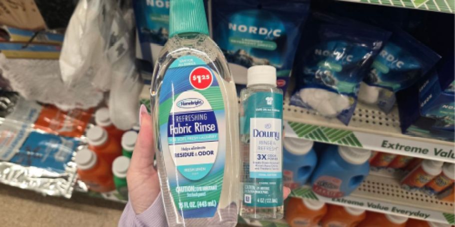 Does This Dollar Tree Fabric Rinse REALLY onlinepare to Downy?