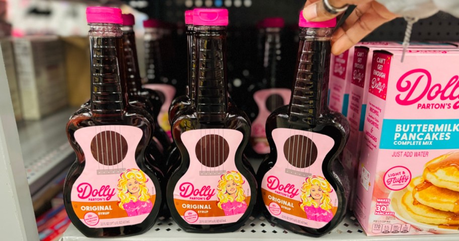 Dolly Parton Guitar-Shaped Syrup Now at Walmart